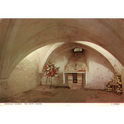 Postcards Church interiors. Job lot