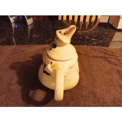 Old Vintage Original Shawnee Tea Pot Tom The Piper Son 5 Cups 6 1/2" Tall 1940