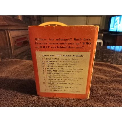 Big Little Book Tom & Jerry Meets Mr Fingers # 2006 By Carl Fallberg 1967
