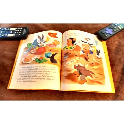 Old Vintage Little Golden Book Bugs Bunny Birthday (C) Edition 1950