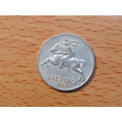 Lithuania 1991 2 Centai Coin