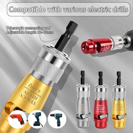 Drill Wire Stripper and Twister, 4 in 1 Portable Electric Tool Set