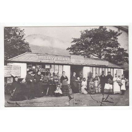 Patrick's Library Bazaar & Studio Penmaenmawr Reproduction Postcard Wales 8