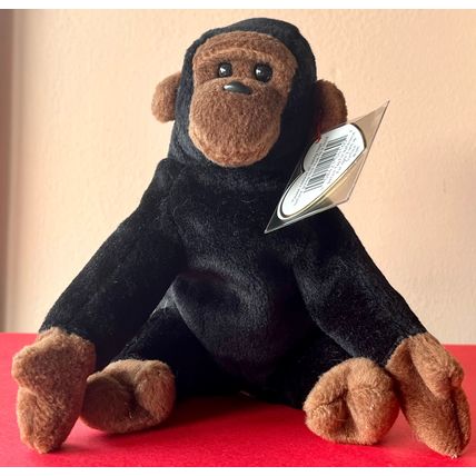 Congo the Gorilla 8 3/4" Beanie Baby Stuffed Animal Toy TY Retired Rare*