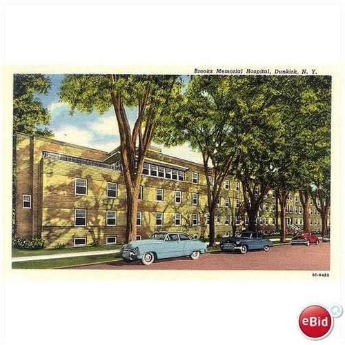 1950's Brooks Memorial Hospital, Dunkirk, New York