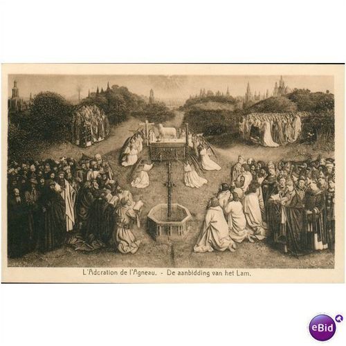 Belgium PC - Jan Van Eyck - L'Adoration de l'Agneau...