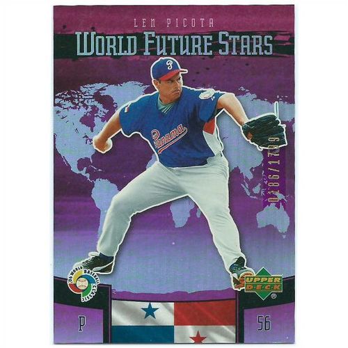 2006 Upper Deck Future Stars Wolrd Future Stars Purple - #WBC-21 - Len Picota