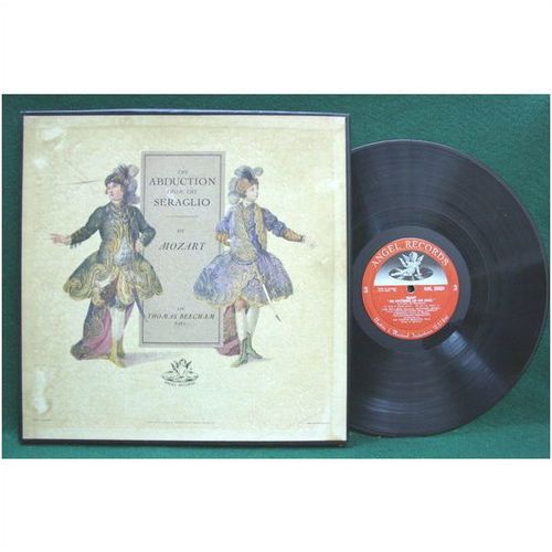 Beecham/Marshall - Mozart: Abduction from the Seraglio - 2 LP - 3555 B/L - EX