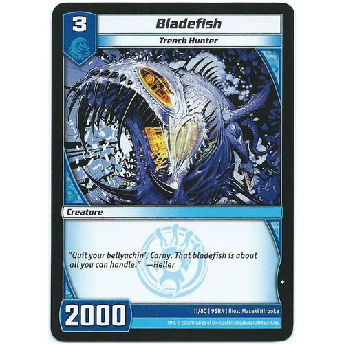 Kaijudo - Shattered Alliances - #11/80 - Bladefish
