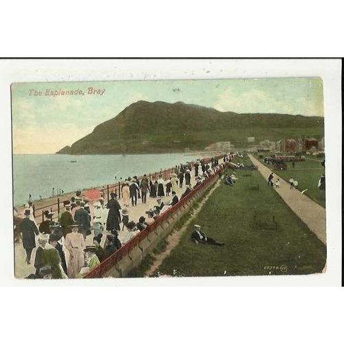 Ireland BRAY Esplanade Postcard by Valentine (25370)