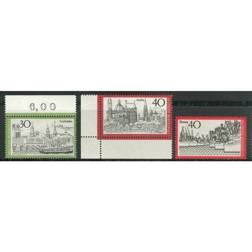 Germany 1974 - SG1680-82 - Tourism x 3 (unused)
