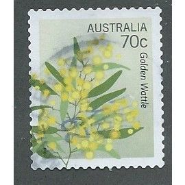 AUS 2014 60c (S/A) 'FLORAL EMBLEMS' (PERF 12.5) FINE USED (EBID37-312)