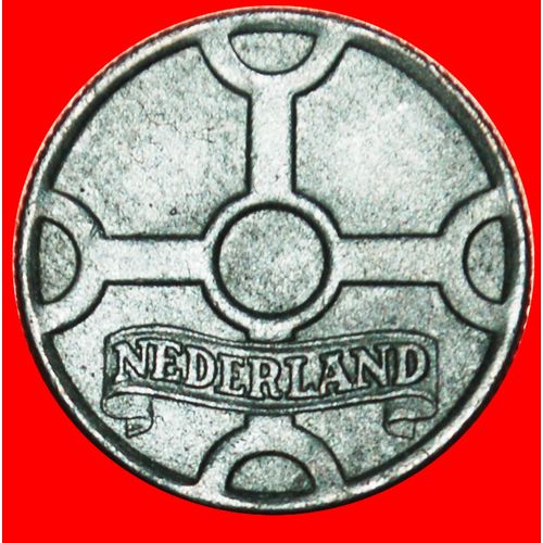 GERMAN OCCUPATION:NETHERLANDS★1CENT 1943 LOW START★NO RESERVEWilhelmina1890-1948