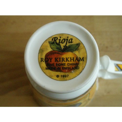 Two Roy Kirkham Bone China Rioja Mugs