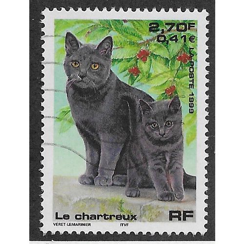FRA 1999 2.70F 'DOMESTIC PETS' FINE USED (EBID59-336)