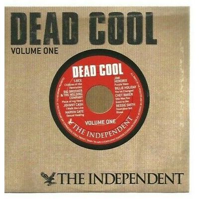 Dead Cool CD Promo The Independent 8 Tracks Volume One T Rex Johnny Cash & More