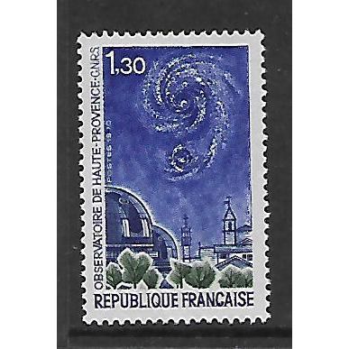 FRANCE 1970 1F,30 HAUTE - PROVENCE OBSERVATORY SG 1888 M MINT#2