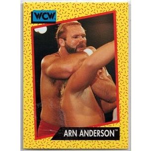 WCW ' ARN ANDERSON ' card # 53 (1991)