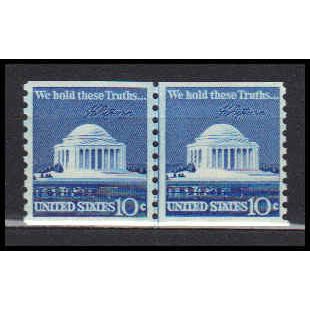1520 10c Jefferson Memorial Fine MNH CLP CA0090