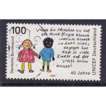 GERMANY 1993 40th ANNIV CHILDRENS FUND USED SG2525