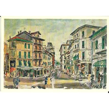 Advertising PICCADILLY TOP SHOP Stresa Postcard