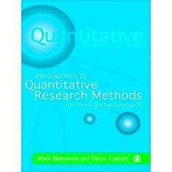 Introduction To Quantitative Research Methods