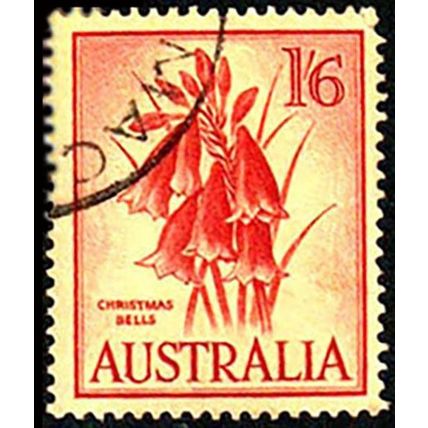 Australia 1959 Flowers 1'6 Used Stamp Christmas Bells