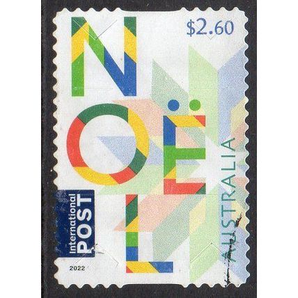 Australia 2022 Christmas - NOEL $2.60 International Post s/a Used