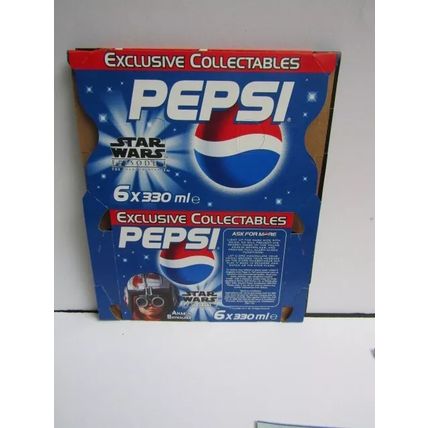 Star Wars Pepsi Promo R2D2 Alarm Clock and Projector 1999 RARE Pepsi Box Set