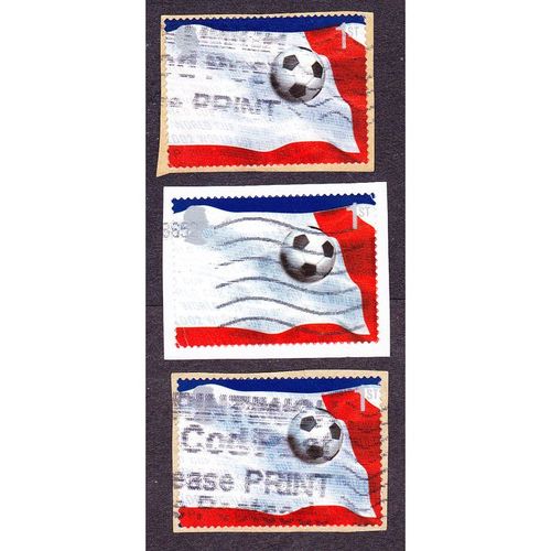 2002 World Cup, Japan & Korea 1st Values.Self Adhesive Die Cut Fine Used