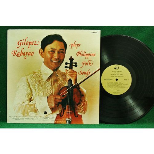 Gilopez Kabayao/Corazon Pineda - Philippine Folk Songs - GK 001 - NM