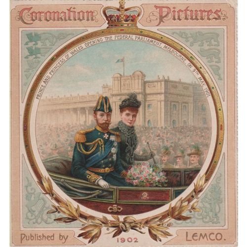 Liebig Lemco 1902 Edward VII Coronation Opening Parliament see rest