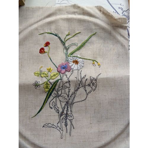 2 x DMC EMBROIDERY KITS- THE FITZWILLIAM COLLECTION