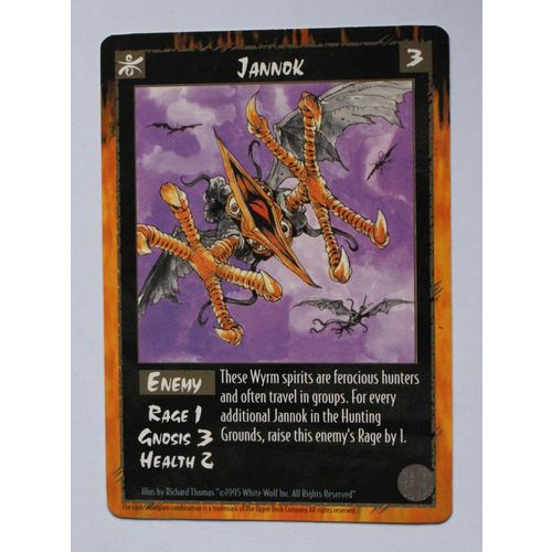 Rage CCG: The Umbra - Jannok (A) 1995 White Wolf