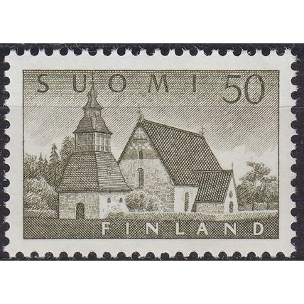 FINNLAND FINLAND SUOMI [1957] MiNr 0474 ( **/mnh ) Architektur