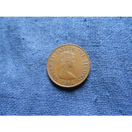 1984 BALLIWICK OF JERSEY ONE PENNY COIN.