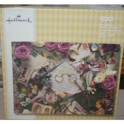 2005 Hasbro Hallmark Grandmother's Memories 500 Piece Puzzle - Sealed