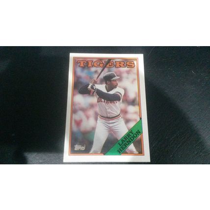 1988 Topps Card # 743 Larry Herndon Excellent-Mint (6) Detroit Tigers