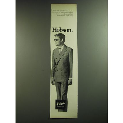 1969 Hobson of Copenhagen suit by Ermenegildo Zegna Advertisement