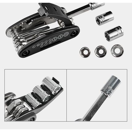 ROCKBROS Mountain Bike Tools Sets Bicycle Bicycle Repair Tool Kit Hex Spoke Wren