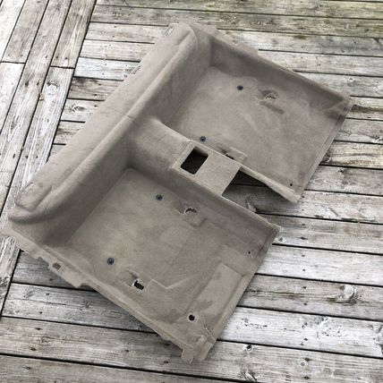 Volvo OEM Tan Interior Rear Carpet Floor S80 2007-2016 Mocha