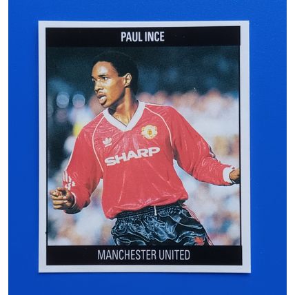 ORBIS Football 90 Sticker #M50 Paul Ince Manchester United