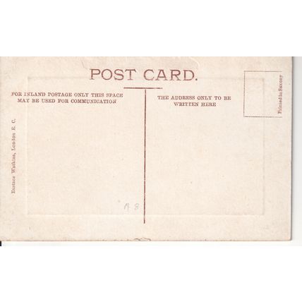 Antique GB Postcard c1907 - Lees, Lower Road & Pier, Folkestone, Kent