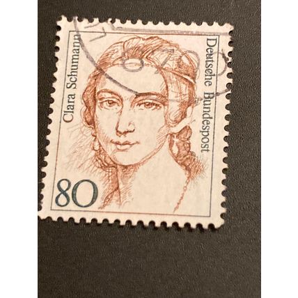 Briefmarke Deutschland 80 Pfennig 1986 Michel 1305 gestempelt