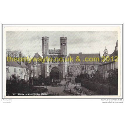 CANTERBURY-ST AUGUSTINES COLLEGE, KENT, ENGLAND, 1900/10s?, Postcard