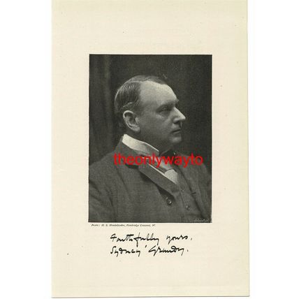 Sydney Grundy, Lawyer And Playwright, Book Illustration (Print), 1895