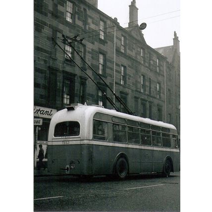 Black & White Photograph of Glasgow Corporation Transport - FYS 767