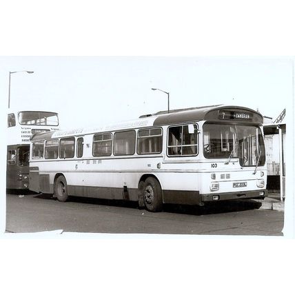 Black & White Photo of Newport Corporation Transport - PGC 203L ex London Trnspt
