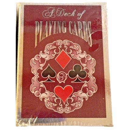 A Deck of Playing Cards Set of 2 Sealed NEW! Poker Texas Hold Em Solitaire
