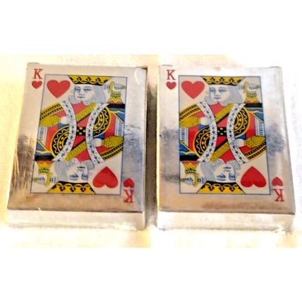A Deck of Playing Cards Set of 2 Sealed NEW! Poker Texas Hold Em Solitaire